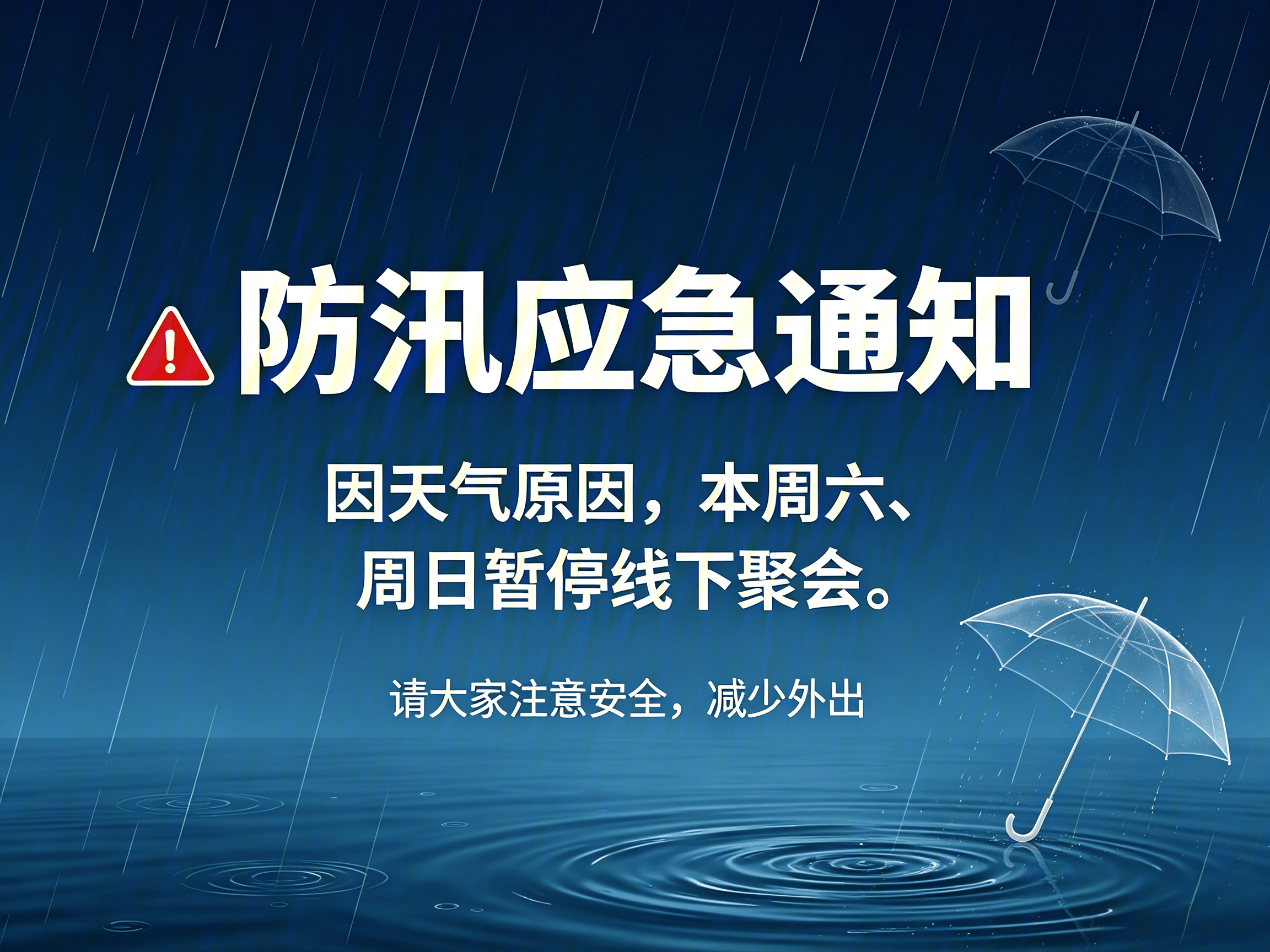 防汛应急通知